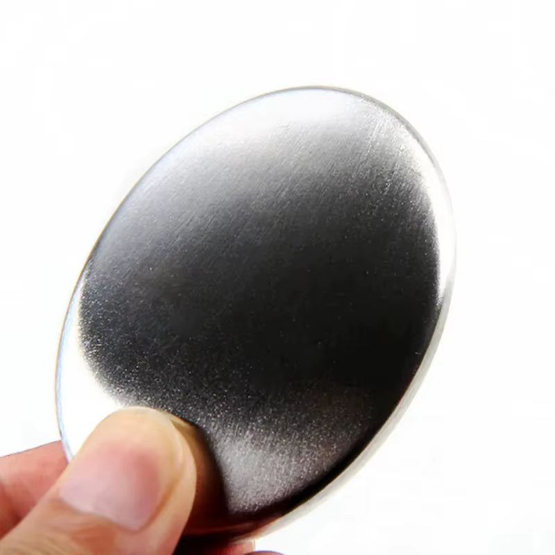 Stainless Steel Soap Shape Deodorize Smell from Hands Retail Eliminating Kitchen Bar Bathroom Soap Useful Tools Odor Remover